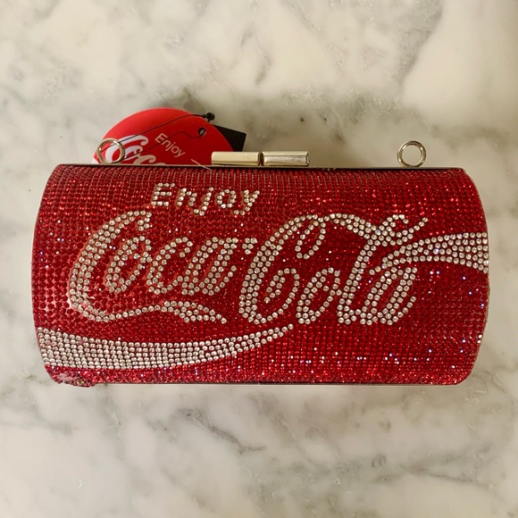 Rhinestone Coca-cola Red Clutch Bag from Forever 21 - Picture 2 of 3